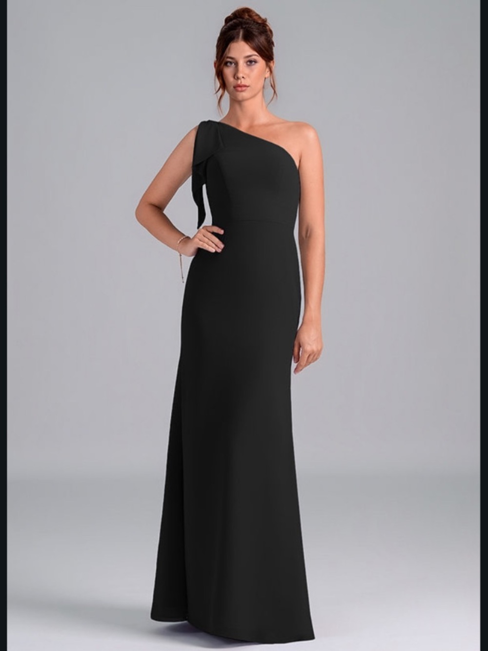 NWT Azazie Rinna one shoulder dress